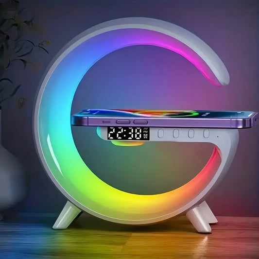 wireless charger and light