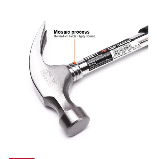 claw hammer with tabuler handel